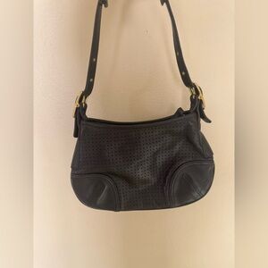 Coach perforated legacy vintage bag